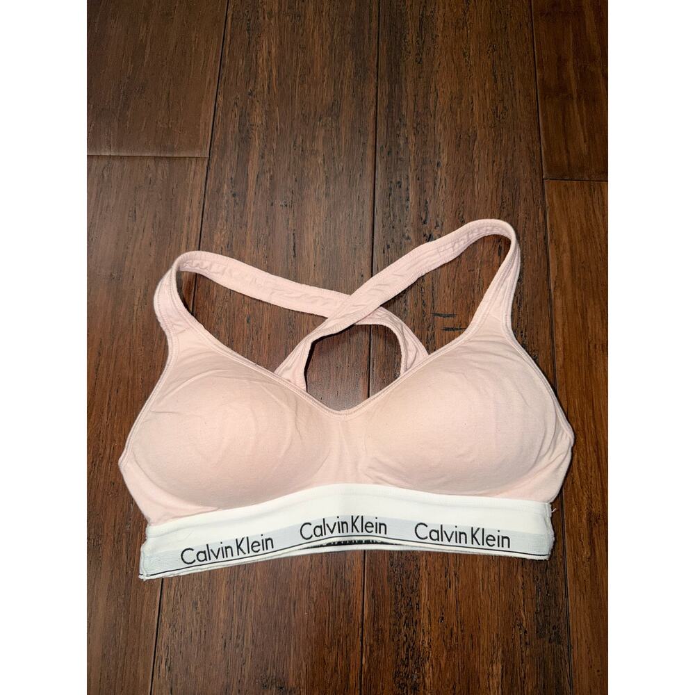 Calvin Klein Modern Cotton Padded Bralette Small